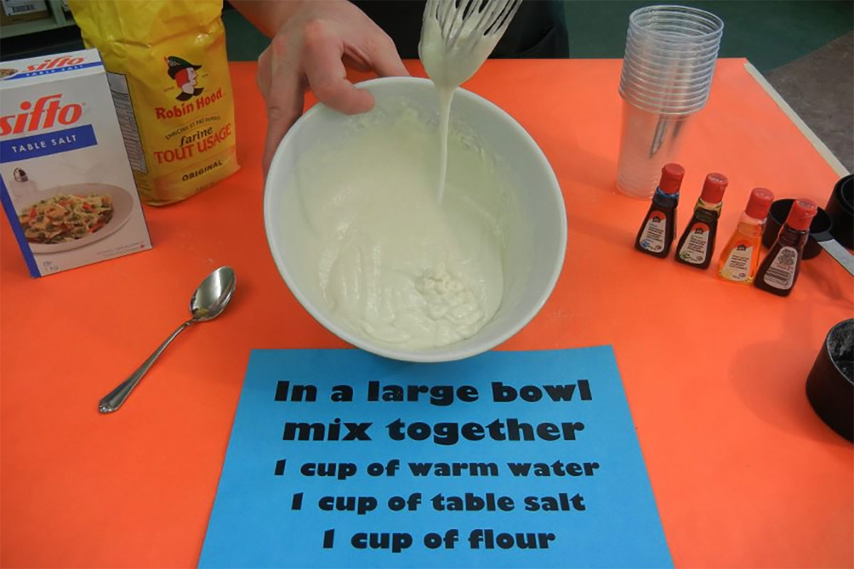 In a large bowl, mix together the ingredients