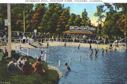 Bowness lagoon postcard