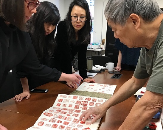 Artists during program week