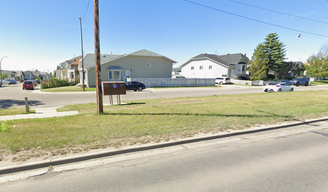 64 Avenue N.E. missing sidewalk link