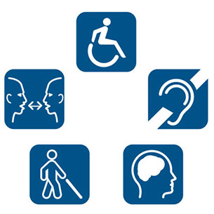 Accessibility icons