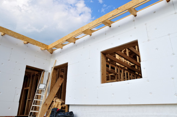 building of a house