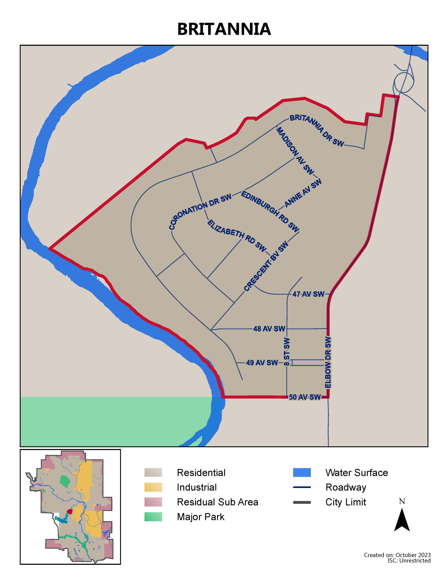 Britannia map