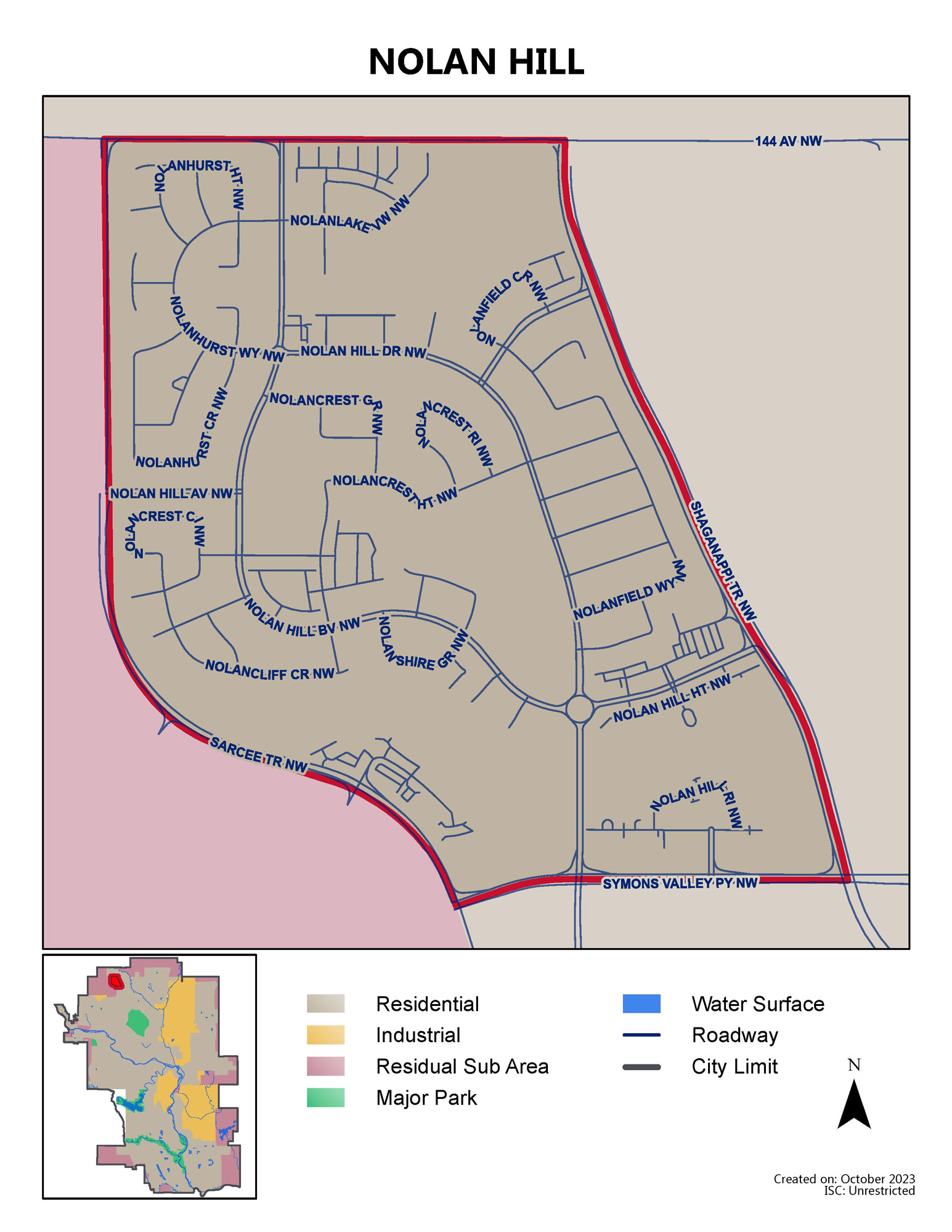 Nolan Hill map