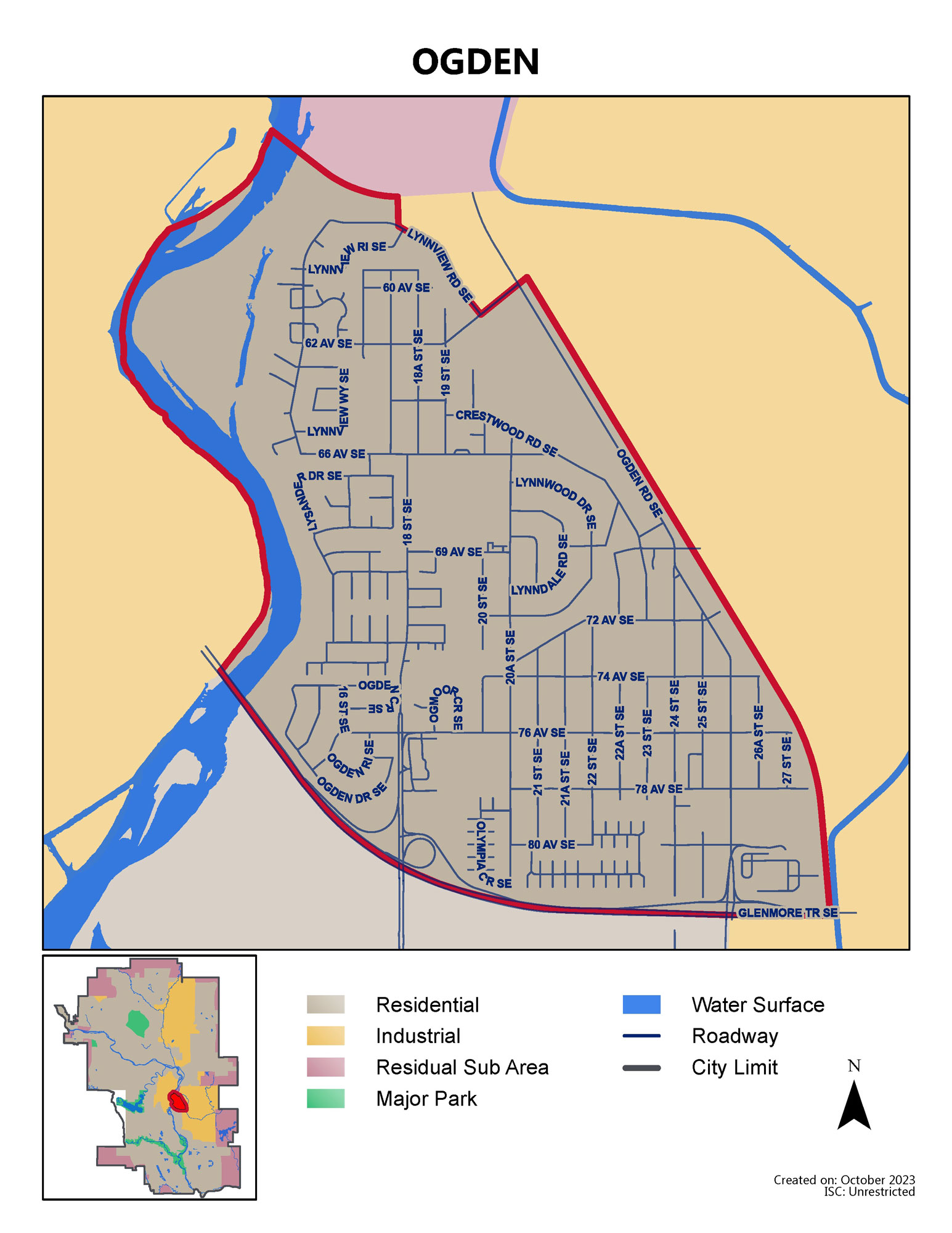 Odgen map