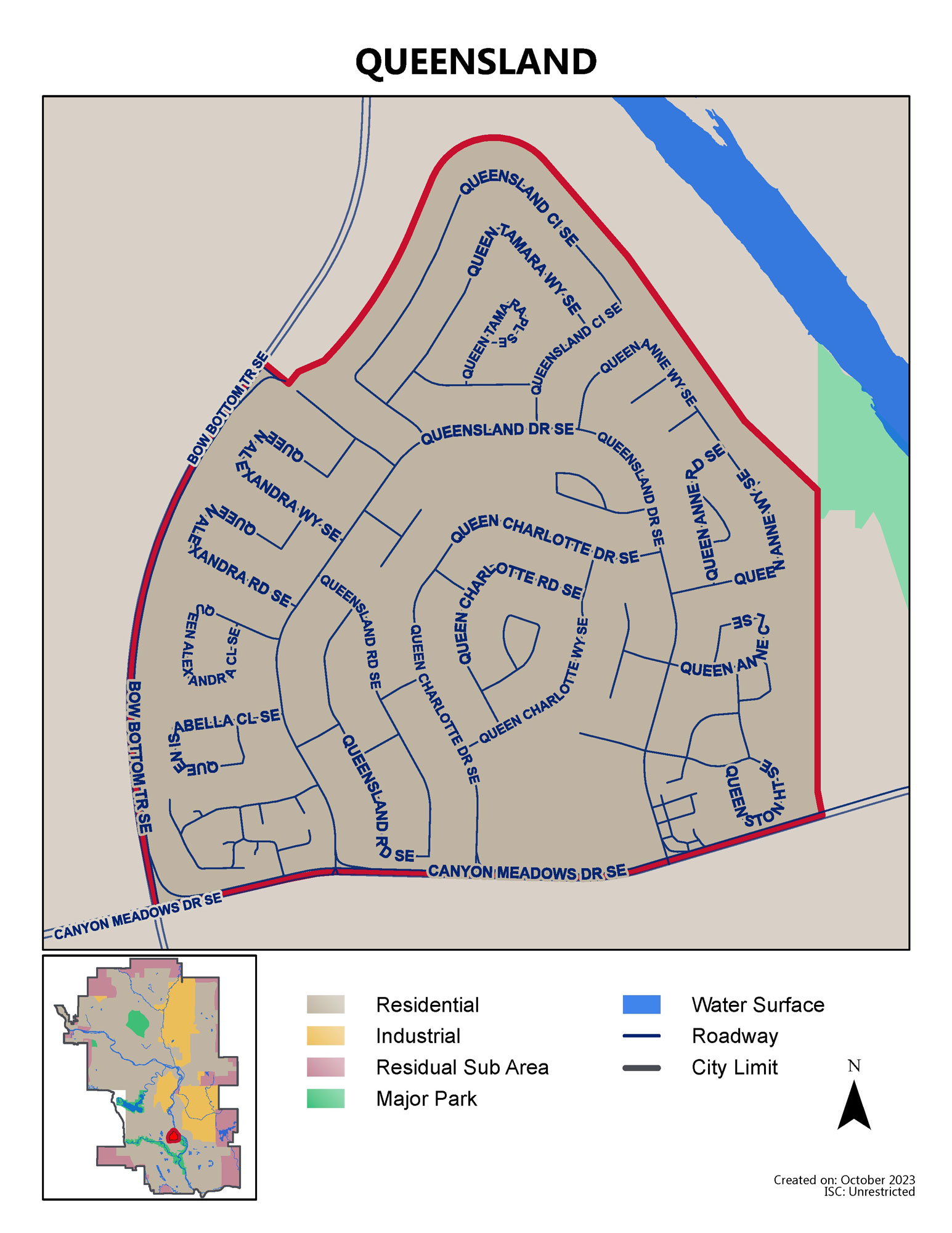 Queensland map