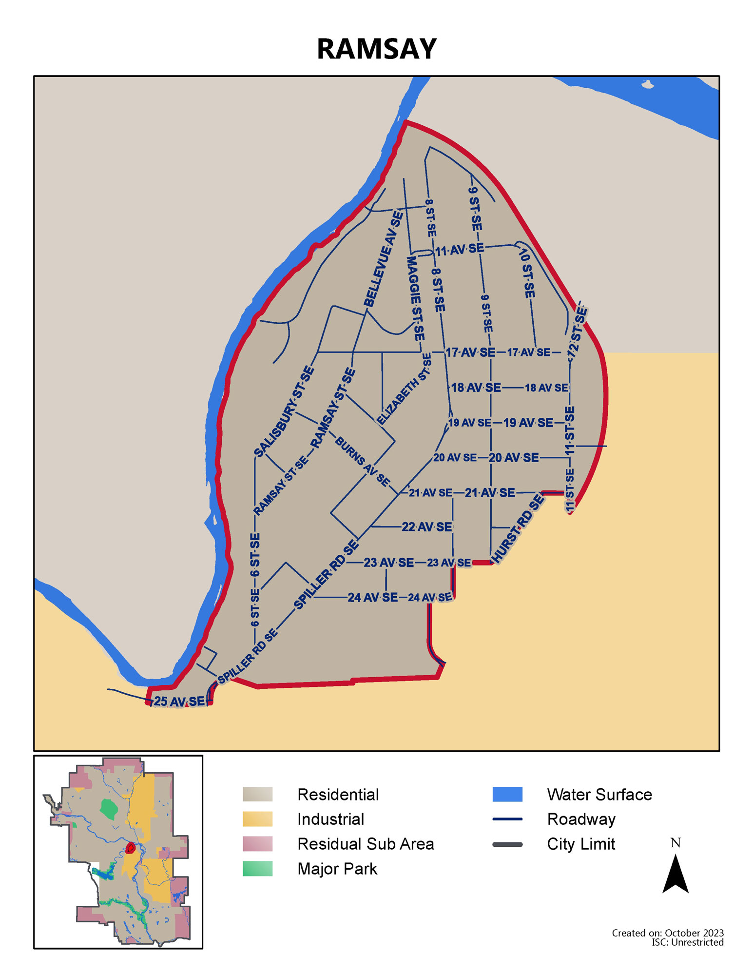 Ramsay map