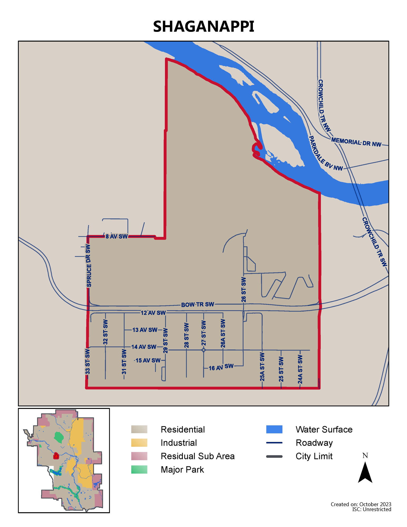 Shaganappi map