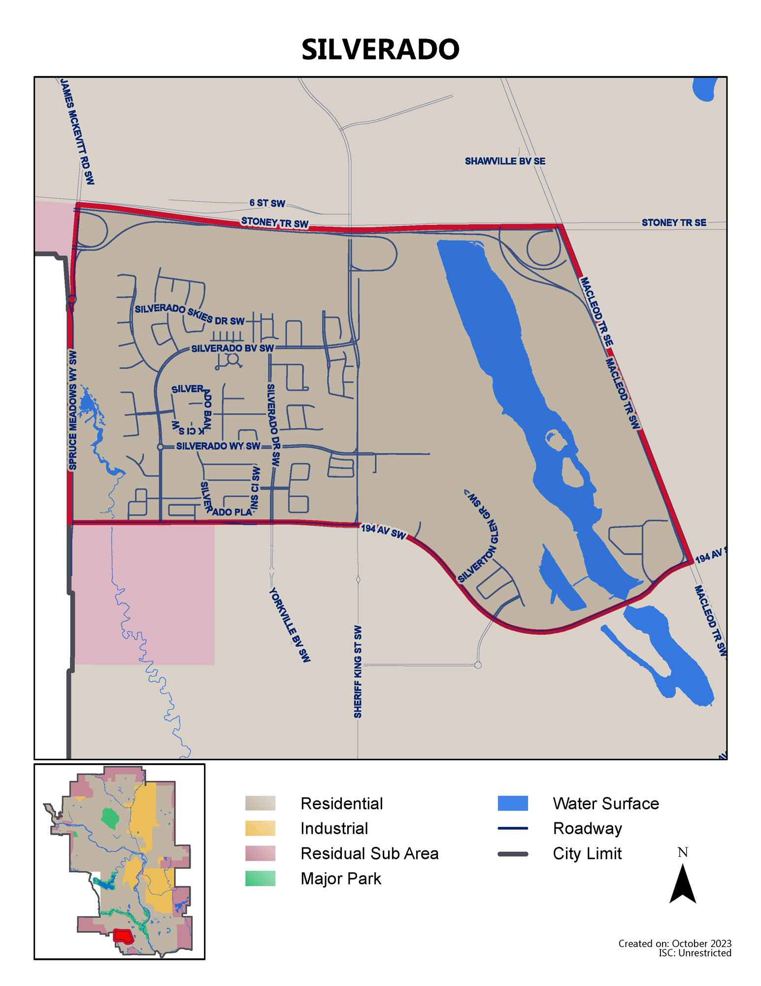 Silverado map