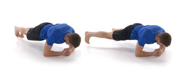 plank jacks