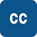 Closed captioning icon