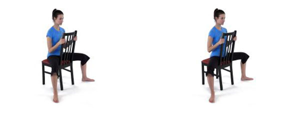Outer thigh stretch