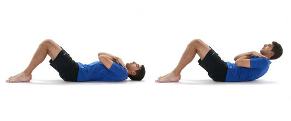 arms crossed crunch
