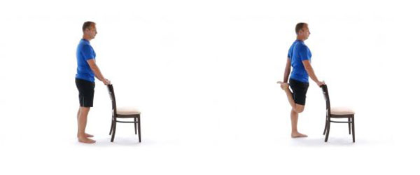 quadriceps stretch