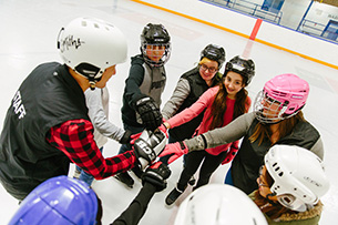 Skating instructor