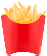 French fry box