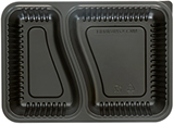 Plastic microwave frozen tray