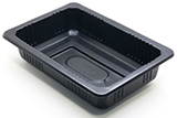 Plastic meat tray
