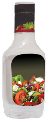 Salad dressing bottle