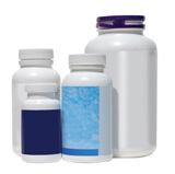 Vitamin supplment bottles