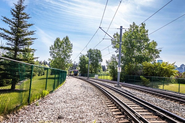 LRT trackway