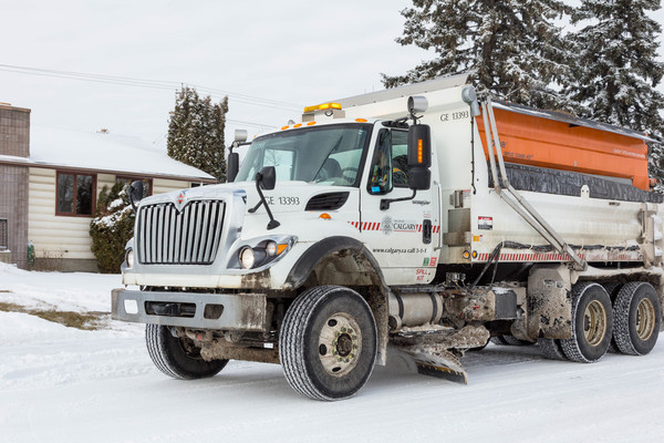 City sander / snow plow