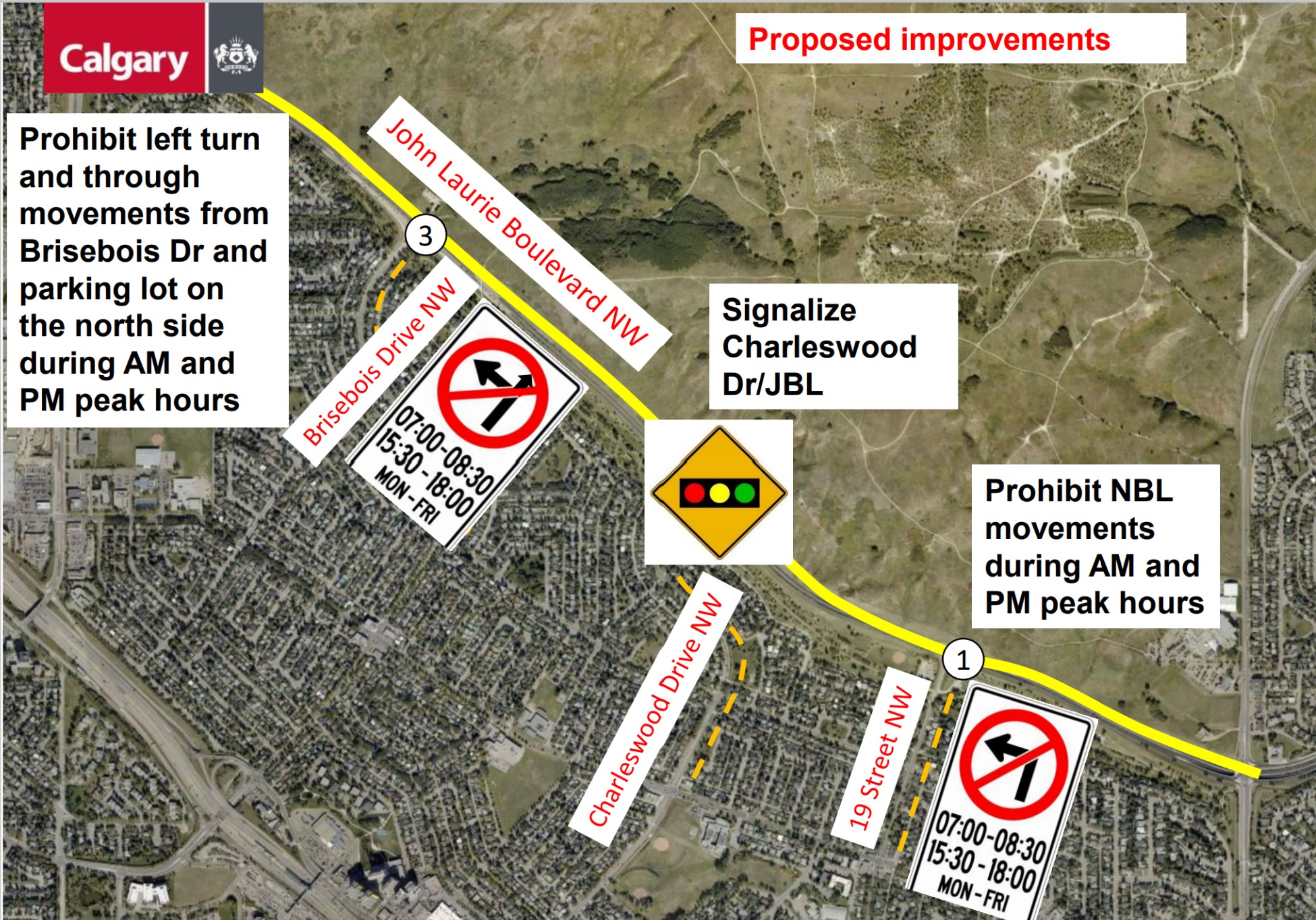 John Laurie Blvd proposed changes