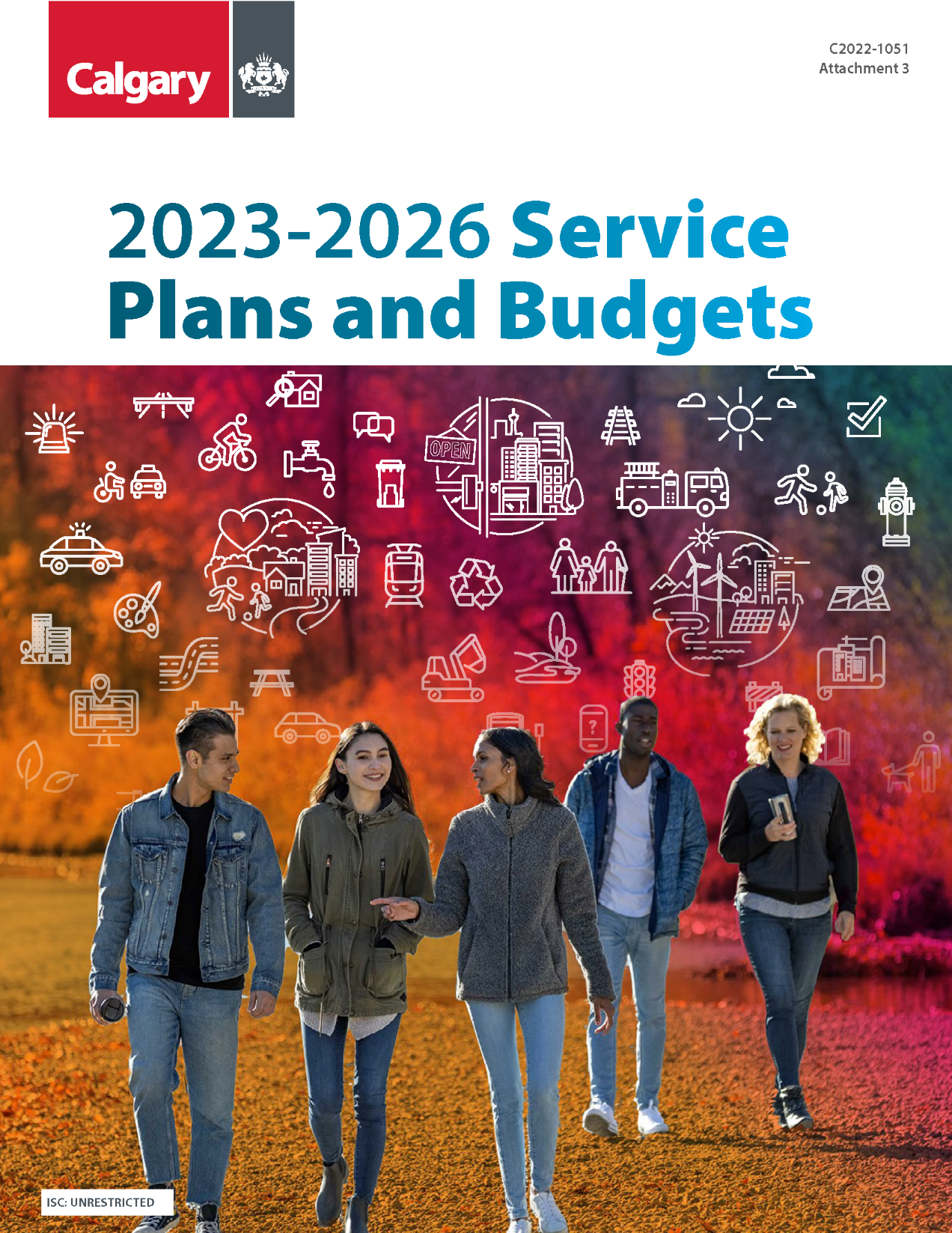 2023-2026 Service Plans and Budgets cover