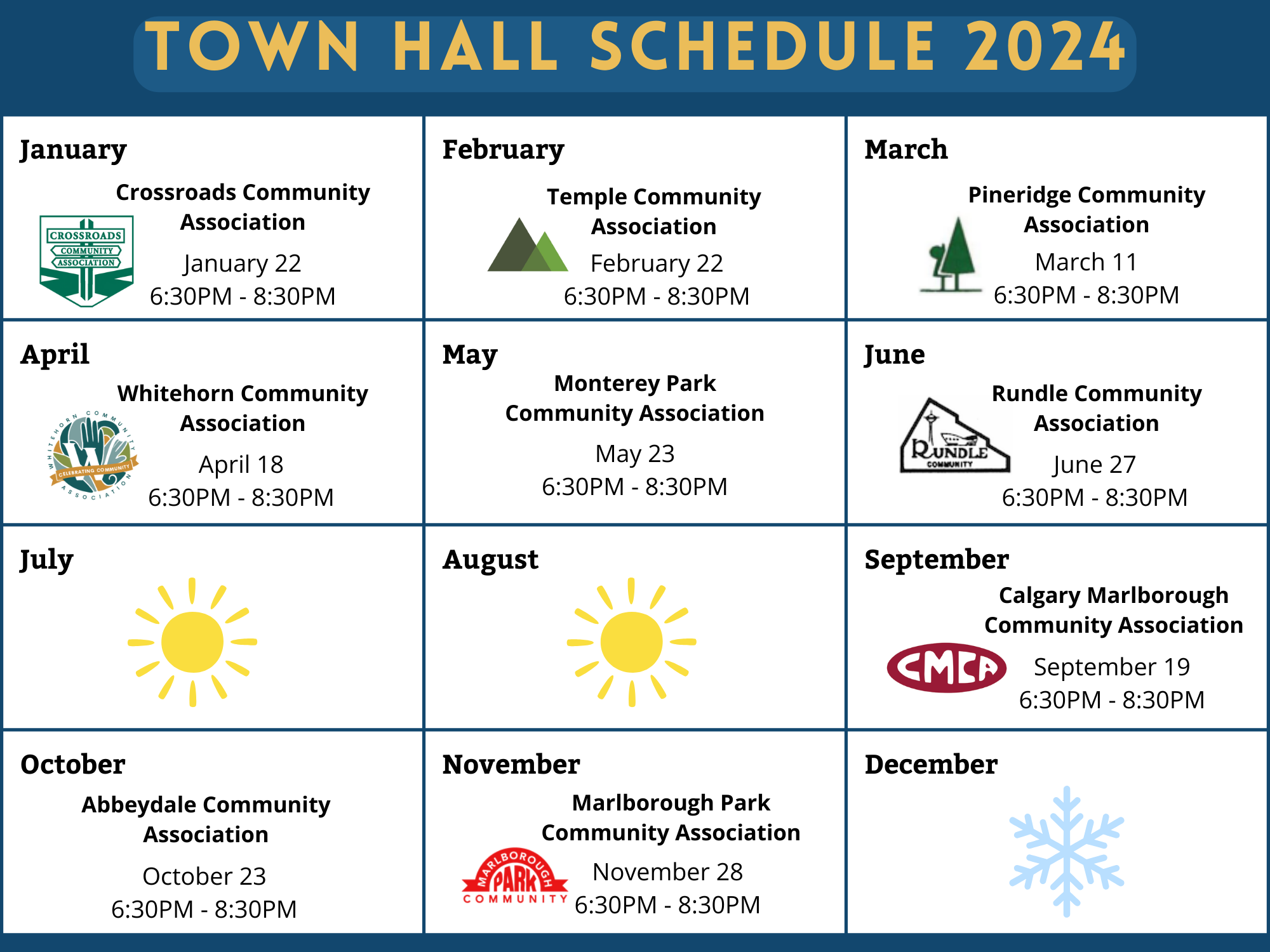 Town Halls 2024