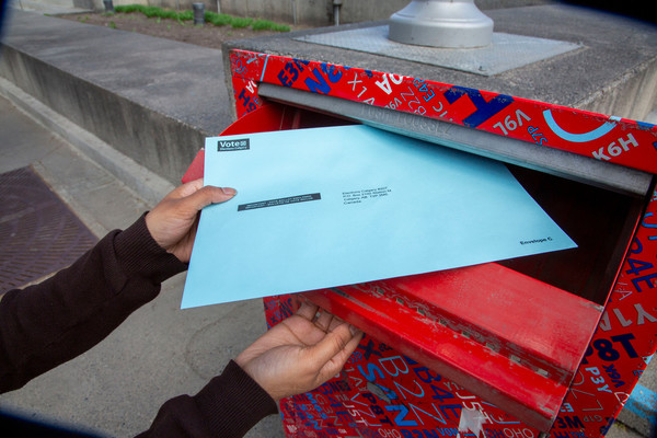 mail in ballot