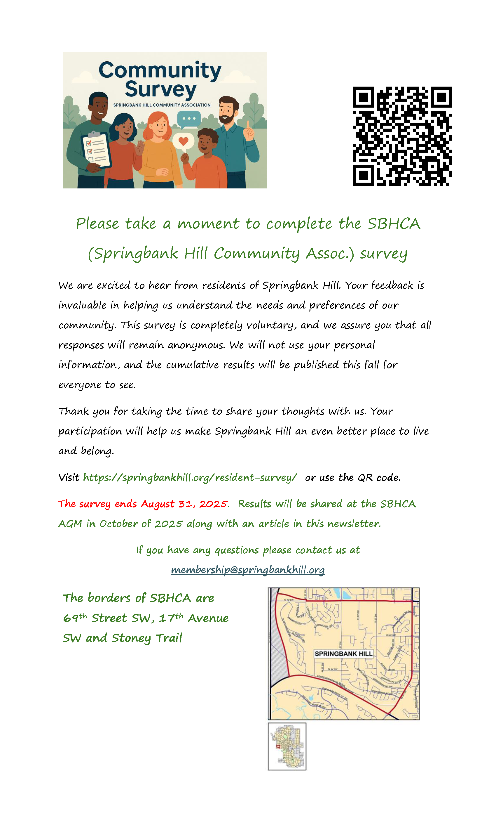 Springbank survey