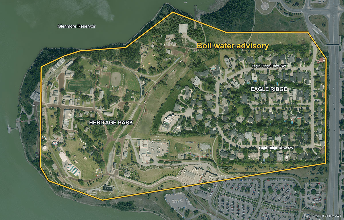 Boil advisory - Eagle Ridge and Heritage Park