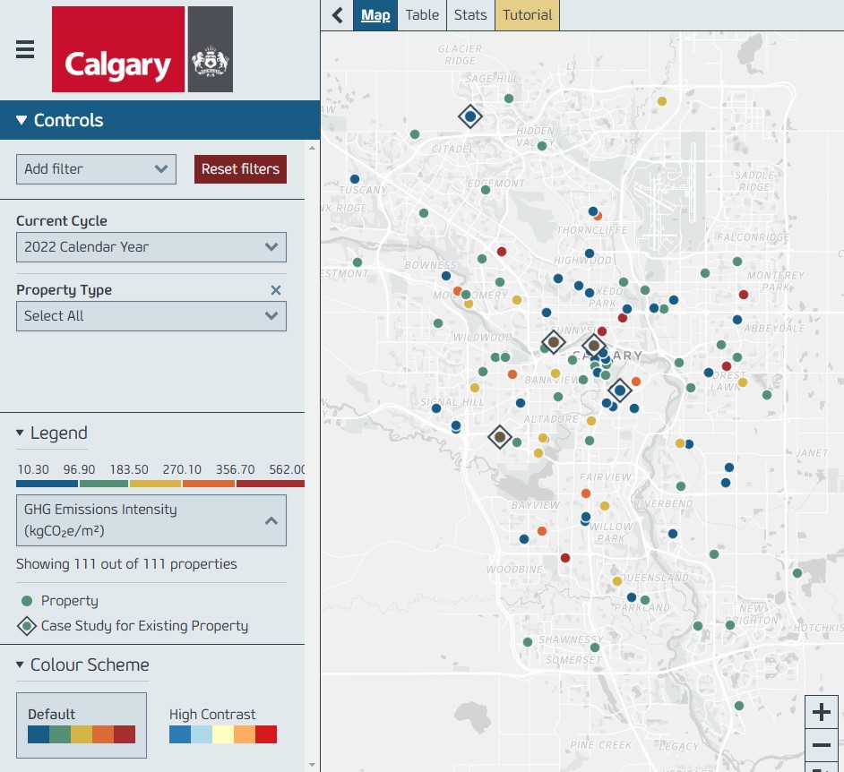 Click to explore the Energy Performance Map