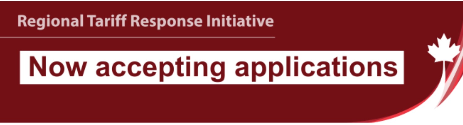 Regional Tariff Response Initiative - now accepting applications