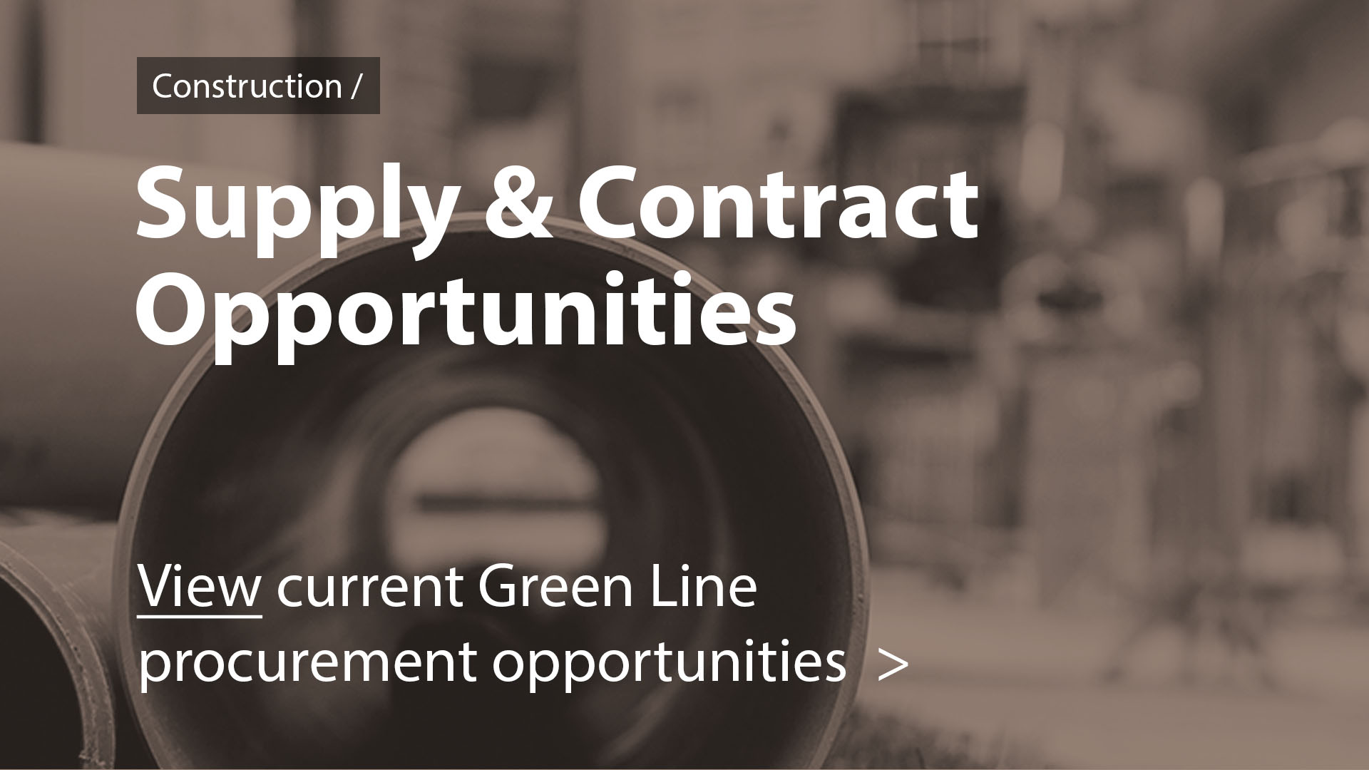 View current Green Line procurement opportunities