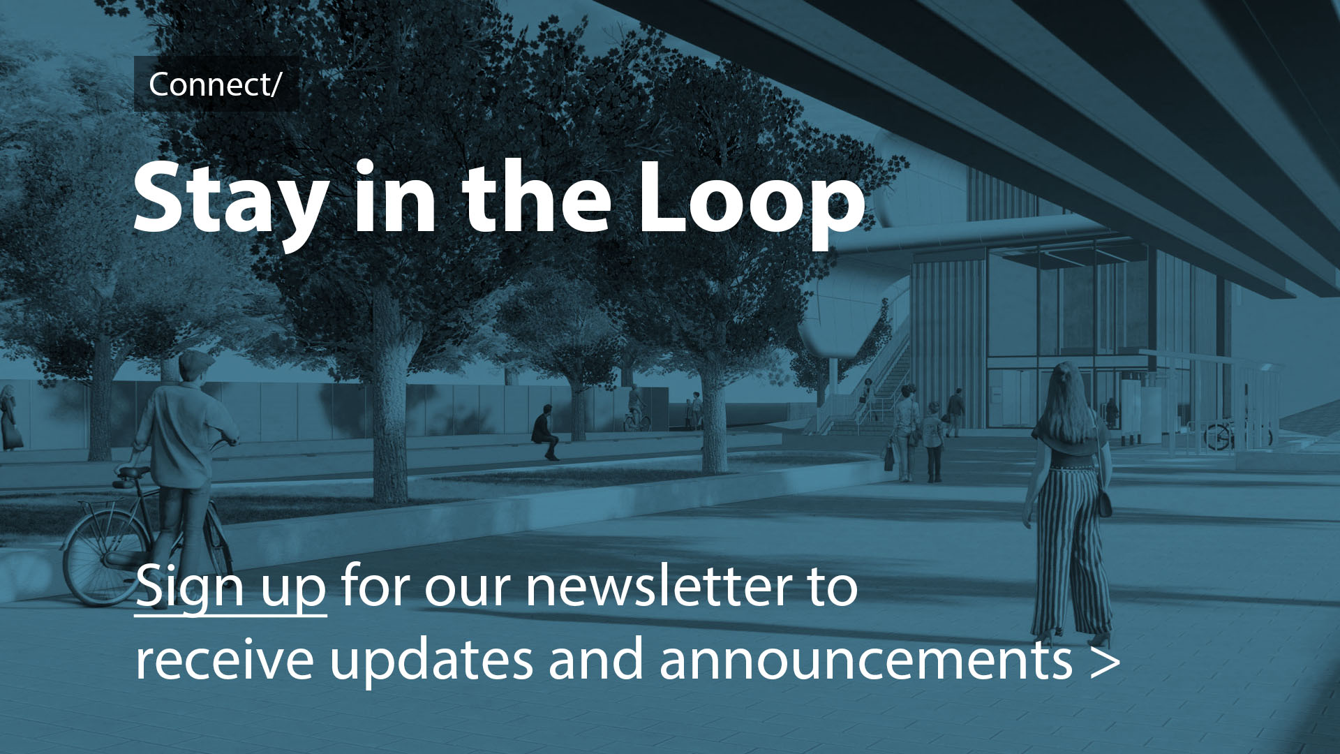 Sign up for our newsletter to receive updates and announcements.