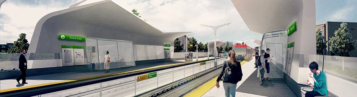 Lynnwood/Millican Station Map