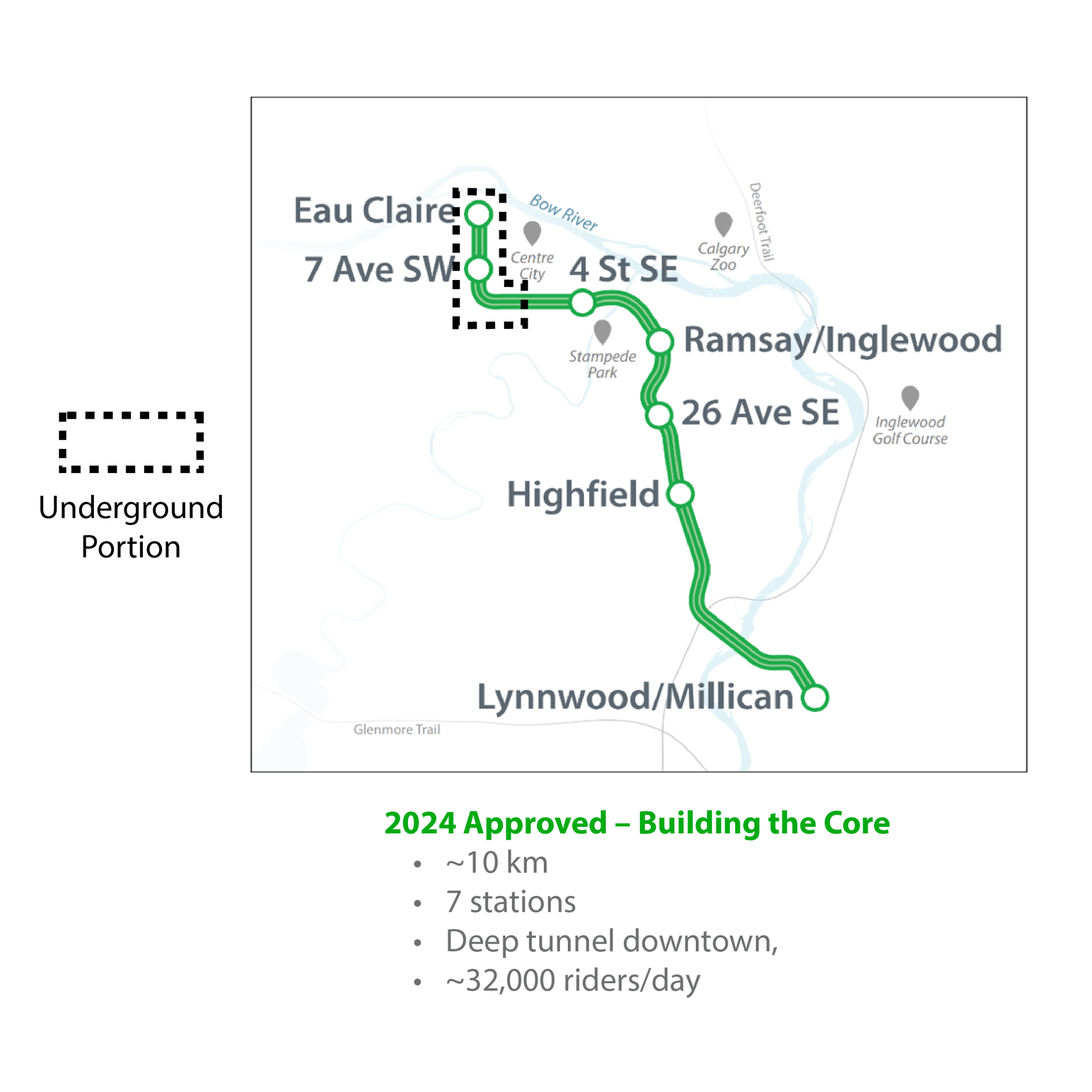 Downtown Segment | Green Line LRT