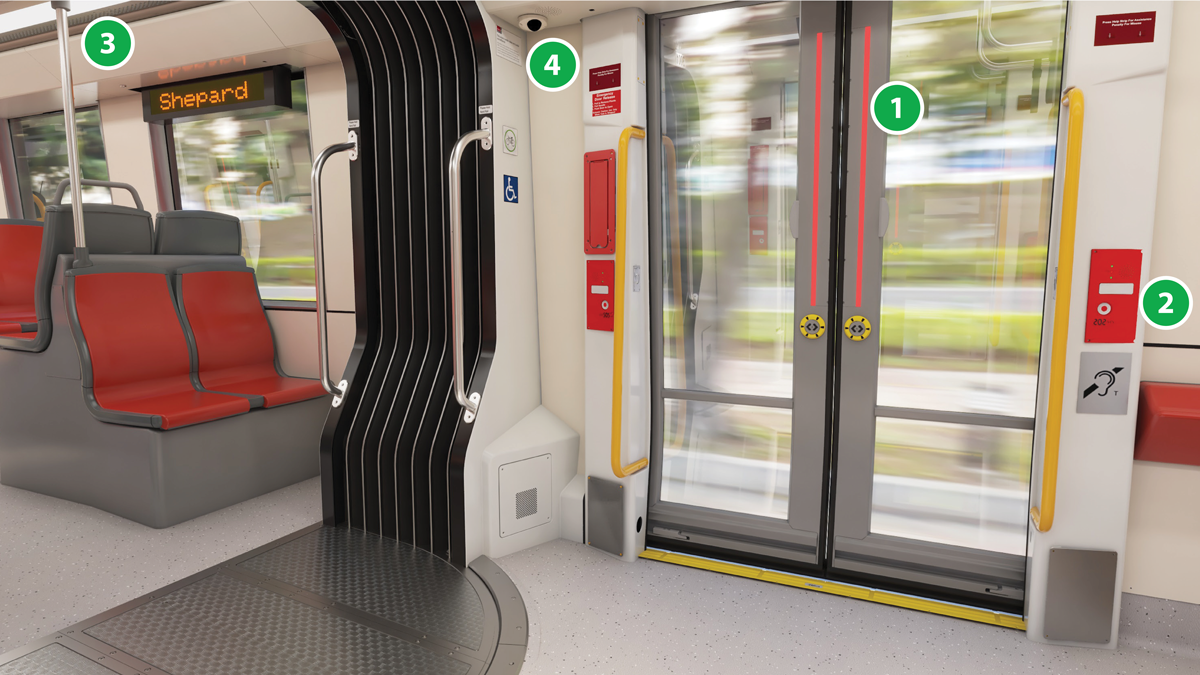 LRV safety features