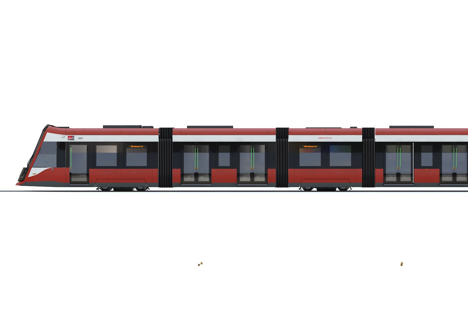 The Urbos 100 will be Calgary Transit’s first low-floor LRV