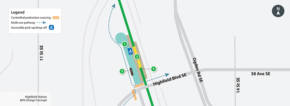 Highfield feature map