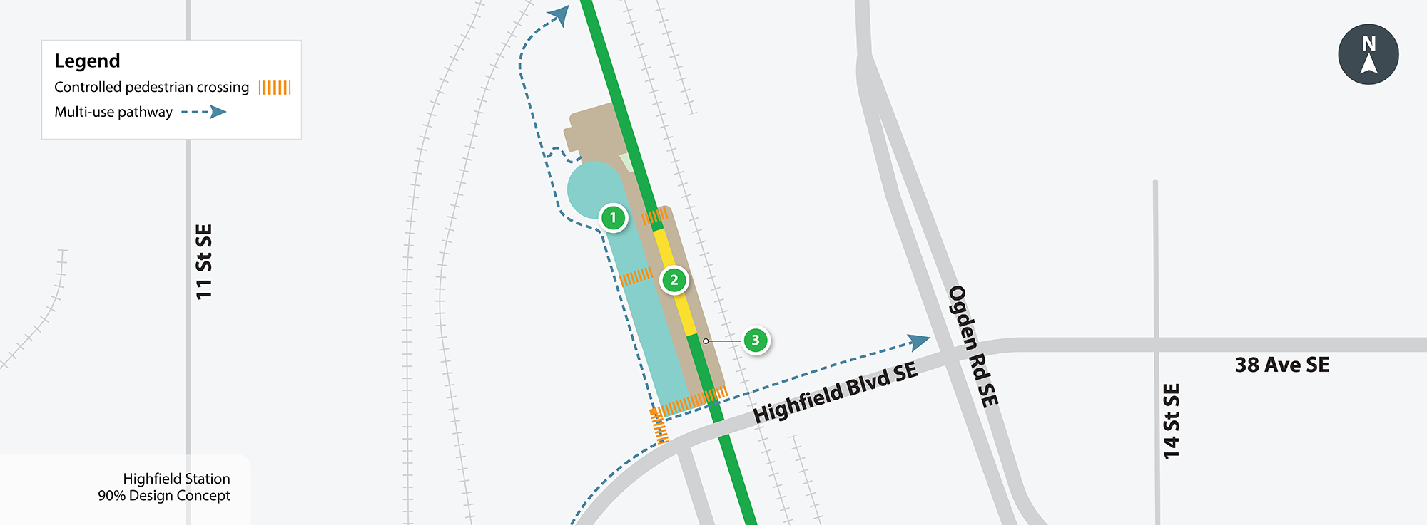 Highfield | Green Line LRT