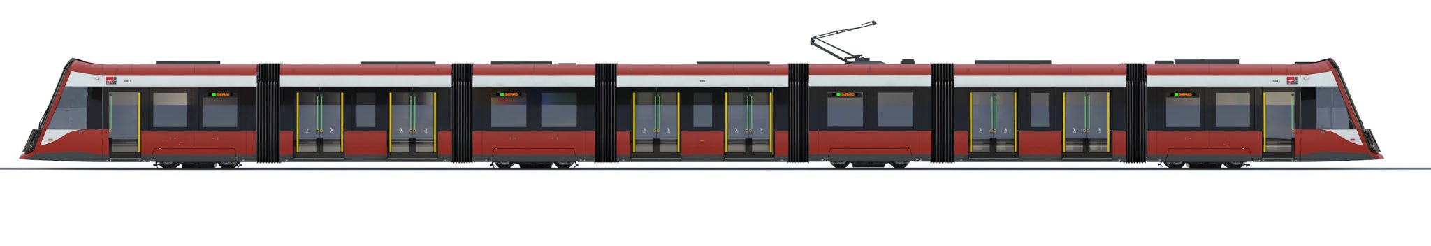 Green Line LRV train