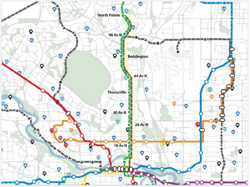 Max 301 BRT map