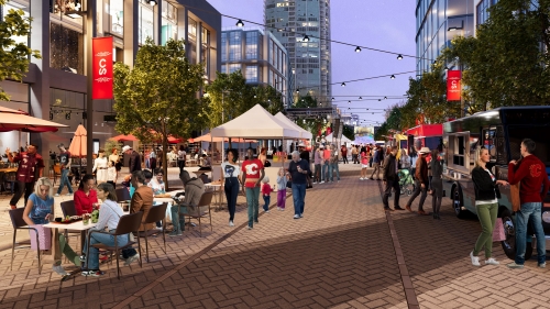 C+E district rendering