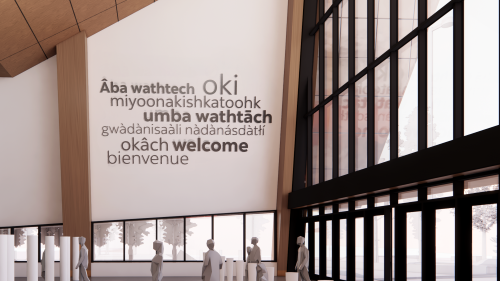 Welcome sign