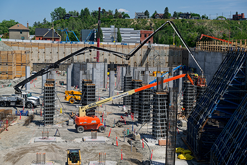 Image of Scotia Place construction site