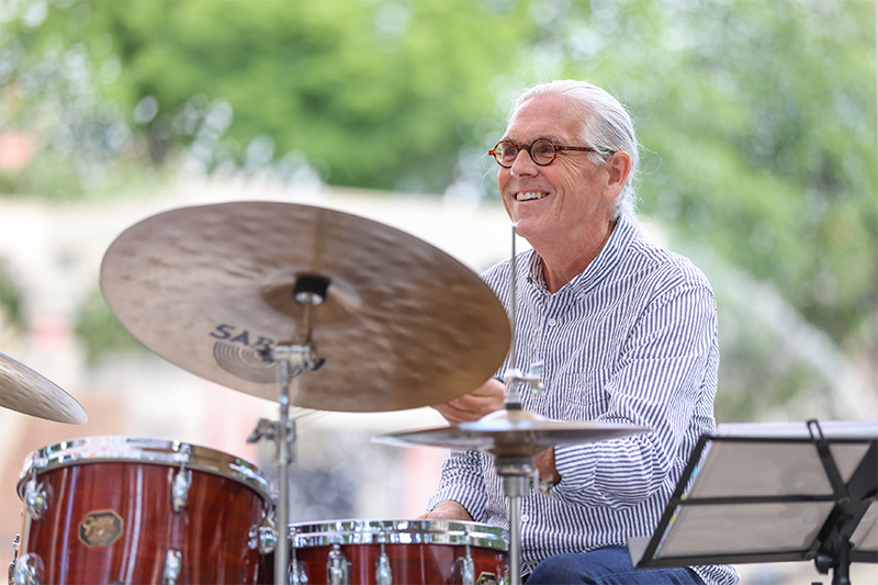 Percussion performance.