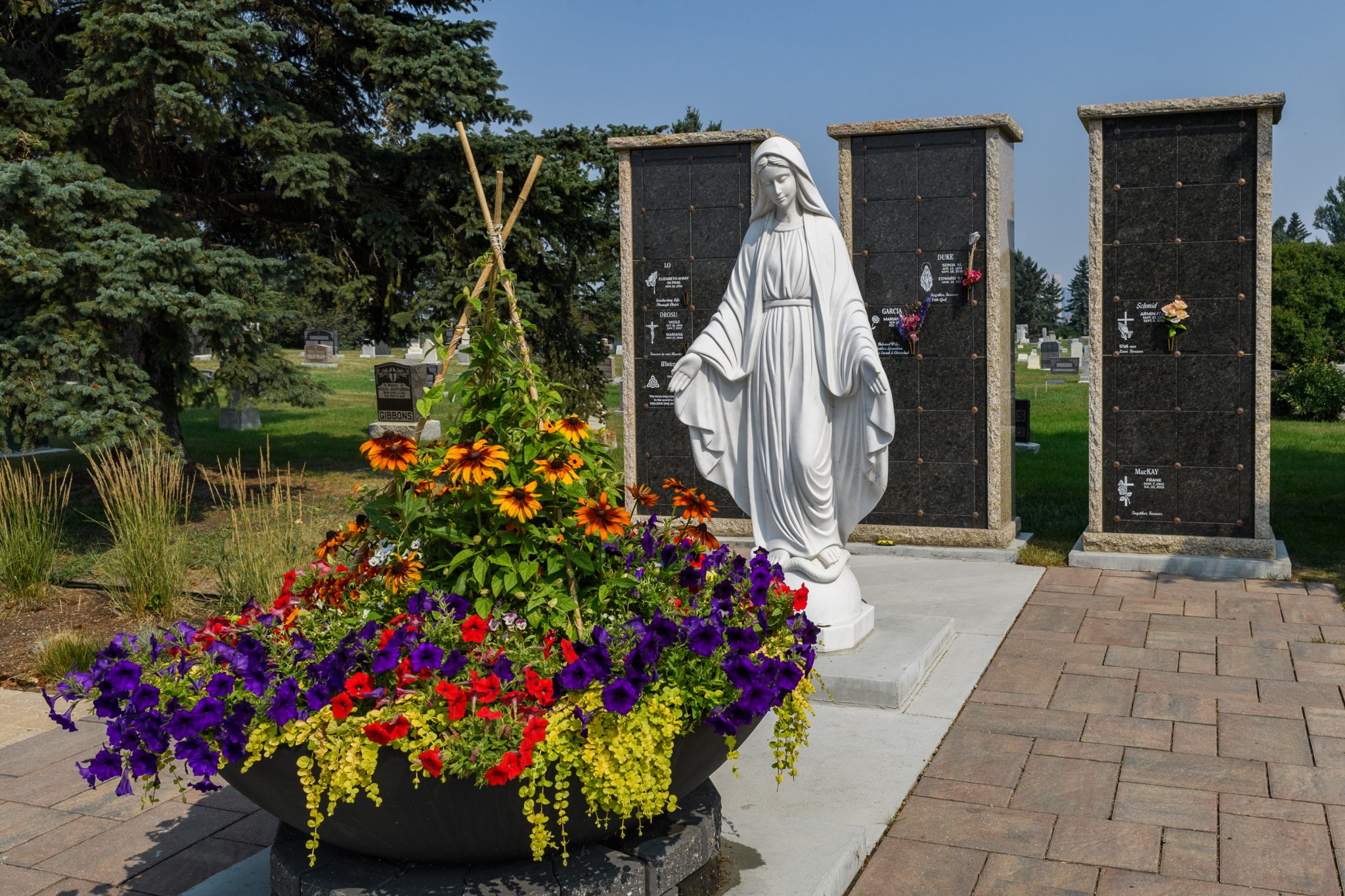St. Mary's Cemetery statue