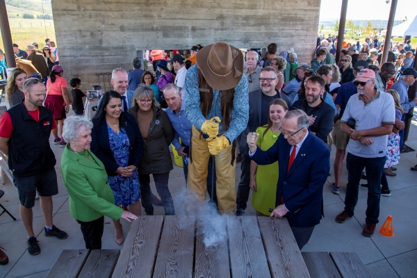 The Stockmen's Memorial Foundation adding the Haskayne family brand to the table.